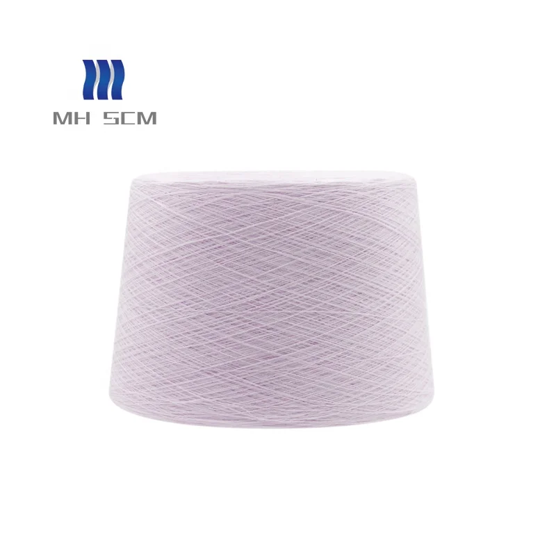 Горячая Распродажа 3/50 нм 70% BCI хлопок 25% полиэстер 5% шелковая окрашенная