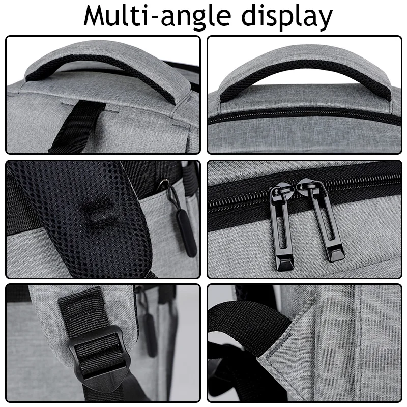 Computer work business men college waterproof laptop backpacks large capacity 15.6 inch travel laptop backpack with usb