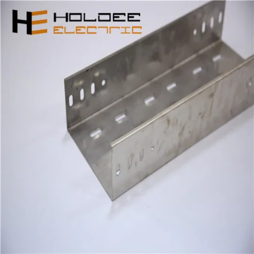 Hdg Perforated Metal Flexible metallic channel cable tray galvanized iron