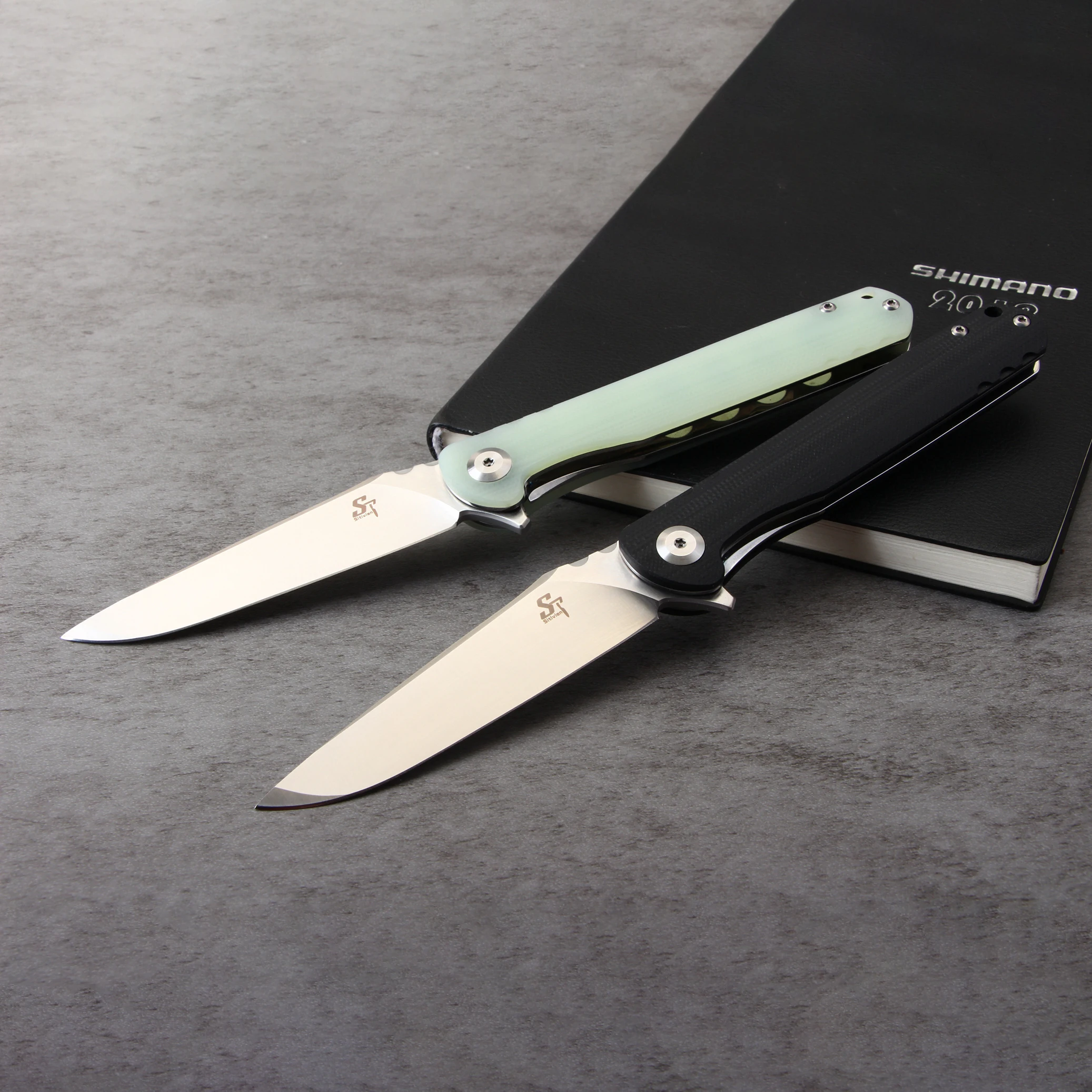 High Quality Real D2 Blade EDC Knife G10 Handle Camping Folding Pocket Knife