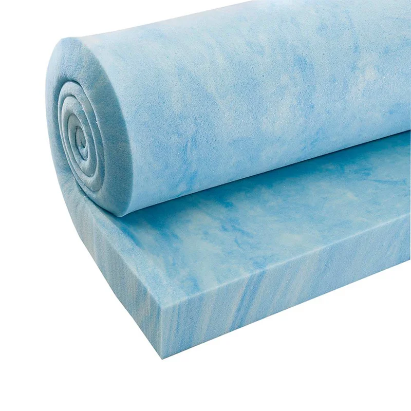 factory furniture use gel foam good supporting rigid foam roller half round foam blocks for mattress /bath mat/ cushion/ sofa