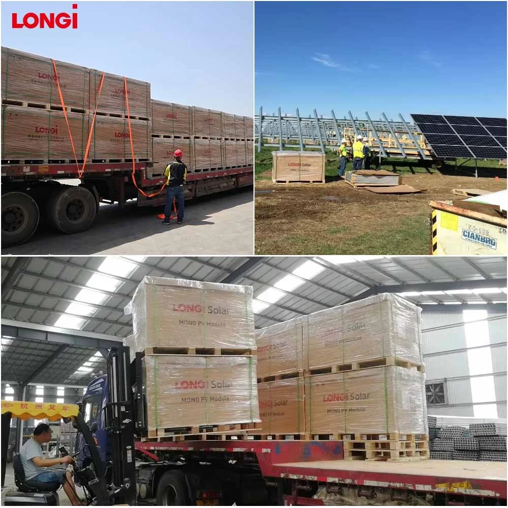 Longi Hi Mo 5 6 7 Industrial Solar Panel Cost 400W 450w 500w 550w Watt Buy Bifacial Double Glass Solar Panels From China Direct