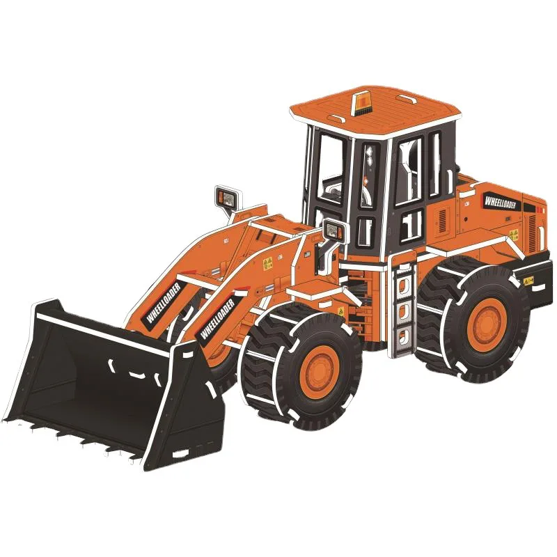 AISHANGPIN 2022 new fidget toy Creative 3D jigsaw Heavy Truck paper puzzle model for children and adults puzzle en papier 3D