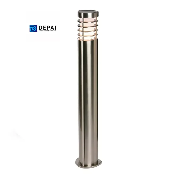 Supplied outdoor round steel stainless customized park led bollard light