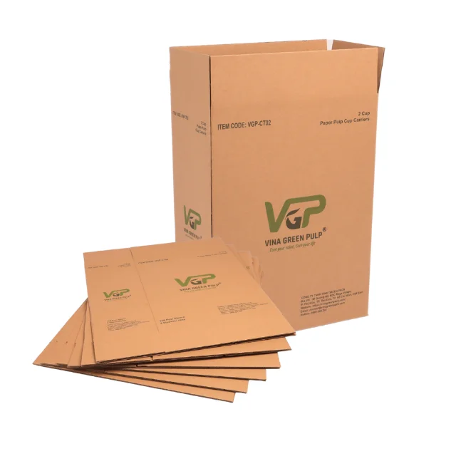 Carton Box Packaging Logistic Packaging OEM Service Accepted Recyclable Customized Packing Vina Green Pack Made in Vietnam