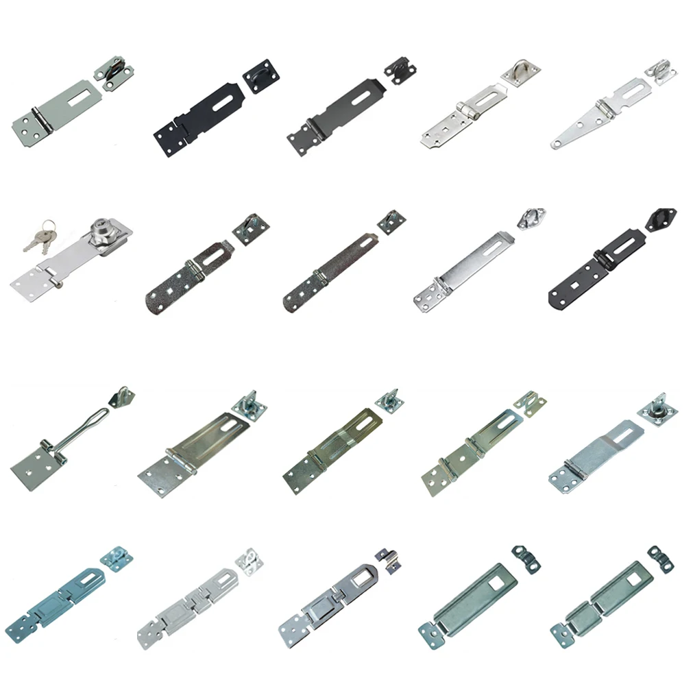 Safety Padlock Hasp Lockout Hasp And Staple With Screws