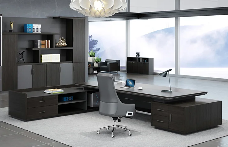 High end atmospheric modern office furniture boss table general manager table