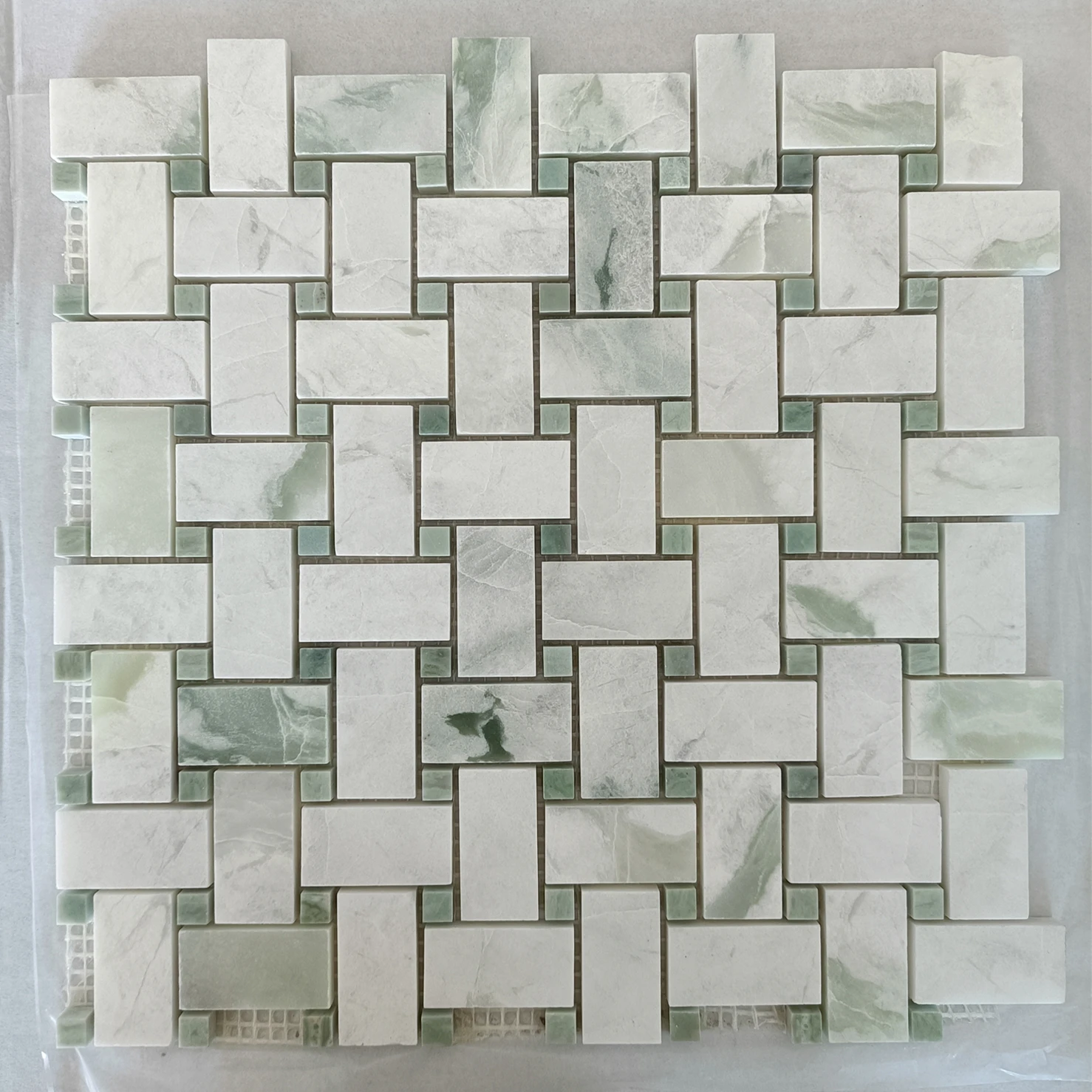 KB Wholesale Outdoor Tile Flower Shape Ceramic Murals Art Backsplash Kitchen Tiles Mosaic