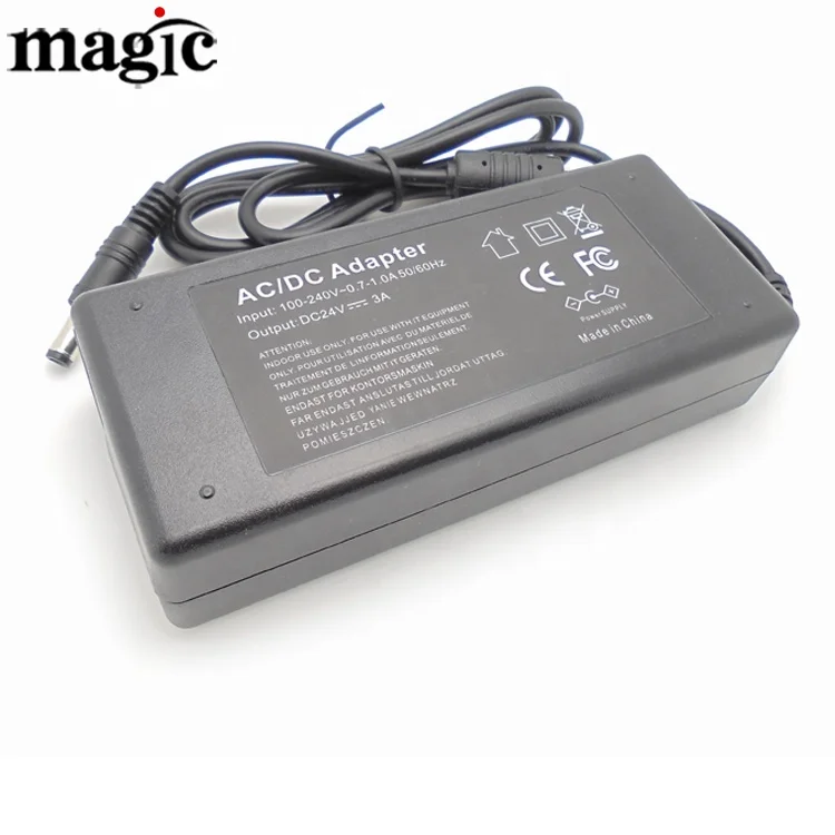 Ac 220v to Dc 24V 12V 72W адаптер питания трансформатор источник для светодиодной ленты