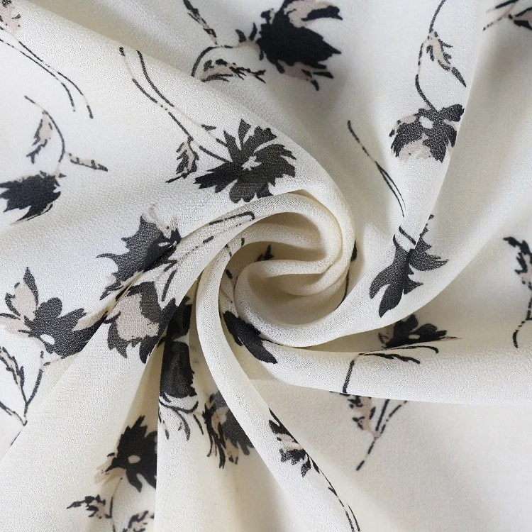 Factory price Ready goods Manufacturer digital printing rayon fabric 100% viscose fabric for dress