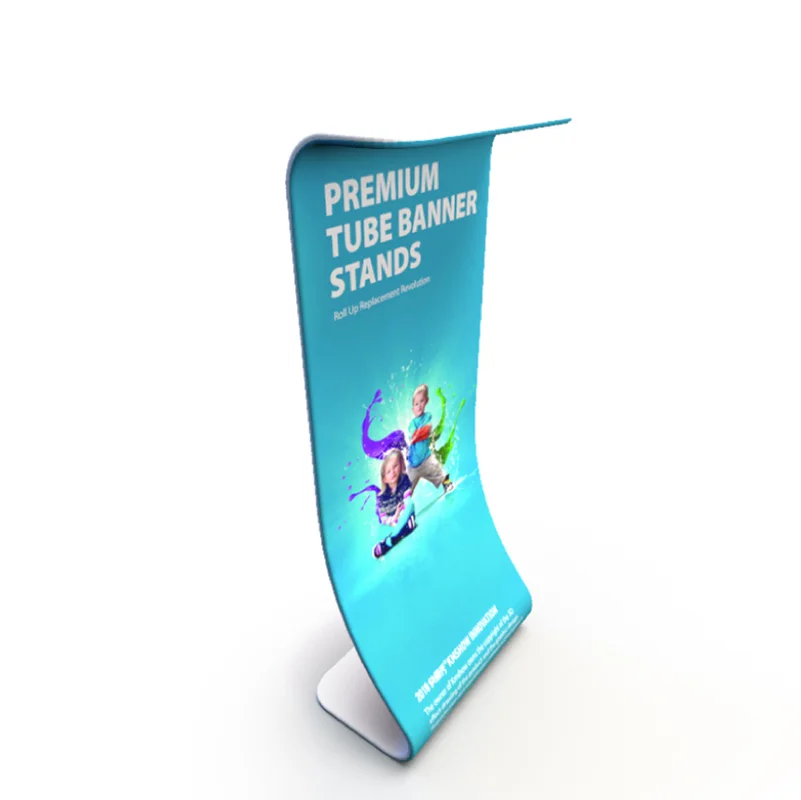 Display Board  Inexpensive Flexible Tension Fabric Display Connected Fabric Display Curved Fascinating Fast Show Background