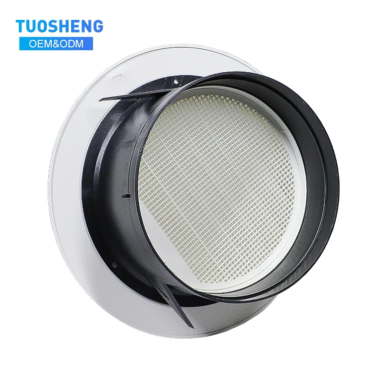 Plastic Abs Air Vent Cover Diffuser Damper Abs Air Conditioner Exhaust Air Vent