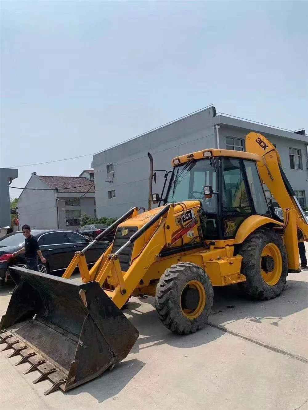 Original JCB Used Backhoe Loader JCB 3CX Used JCB 3CX 4CX Construction Machines
