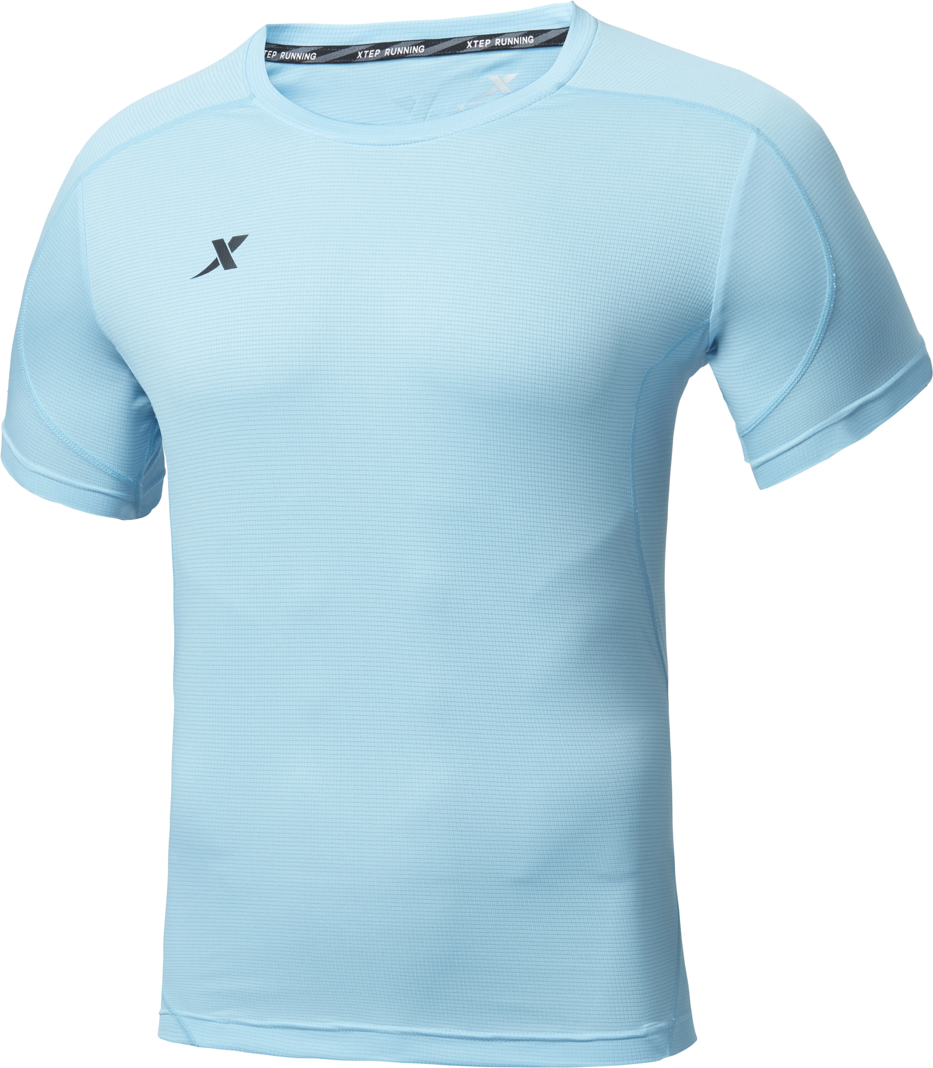 
Solid Color Xtep Men Running Short-sleeve T-shirt 980229018013 Custom Colors Accepted 