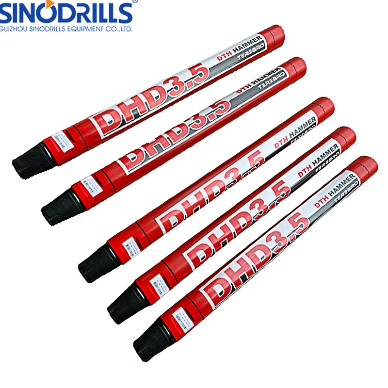 Sinodrills Multi Function Water Well Drills Drilling Accessories 3.5 Inch DTH Hammer