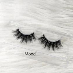 Hot selling 25mm 3D Mink Eyelashes with color real siberian dramatic 3d mink lashes with custom box