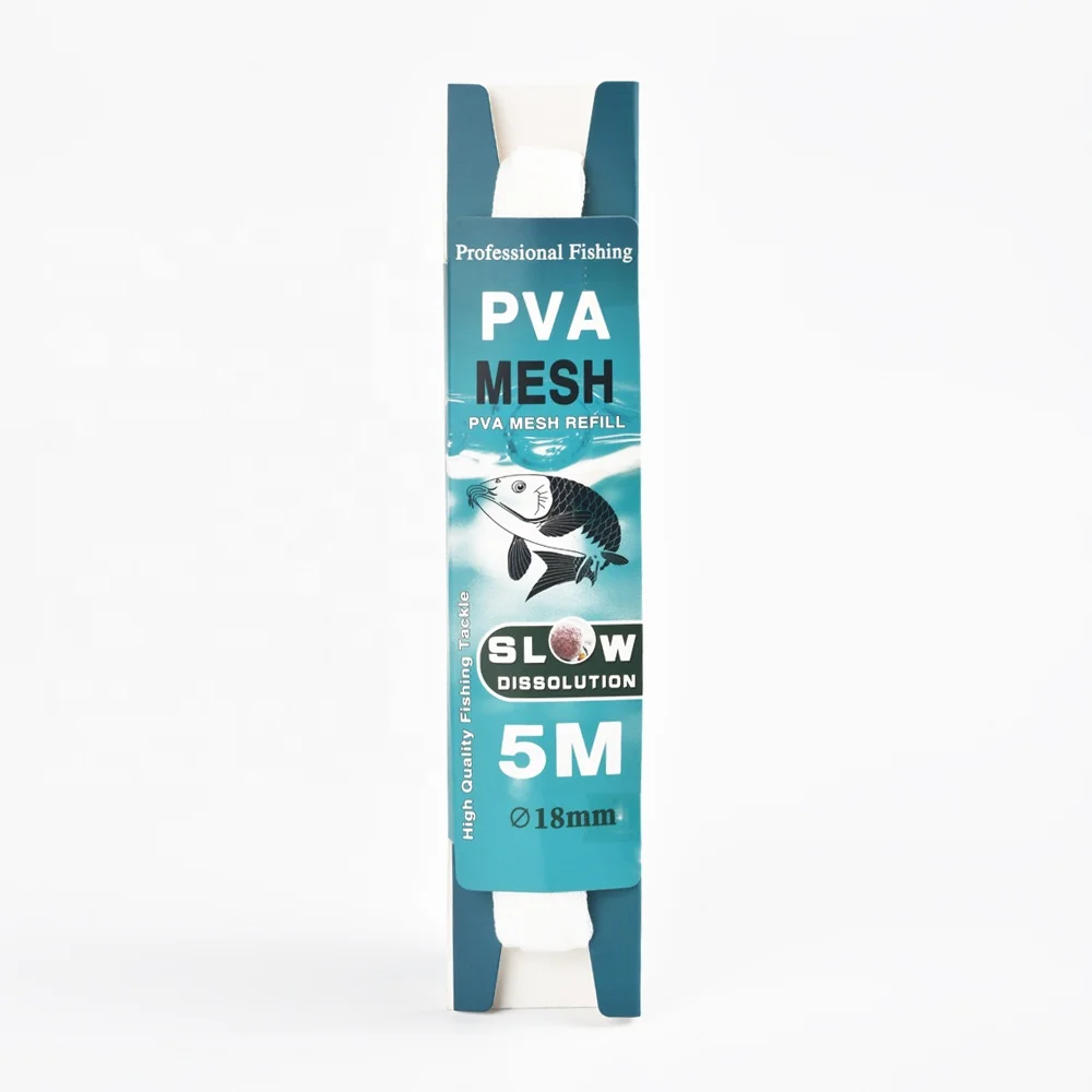 Carp Fishing PVA Carp Mesh Feeder PVA Mesh Fishing PVA Mesh with Tube Kit
