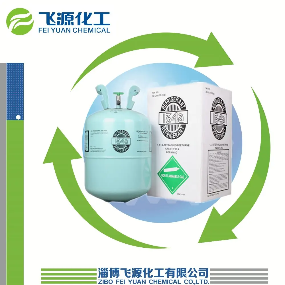 
Refrigerant Gas R134A Factory Direct Sale Freon Gas 