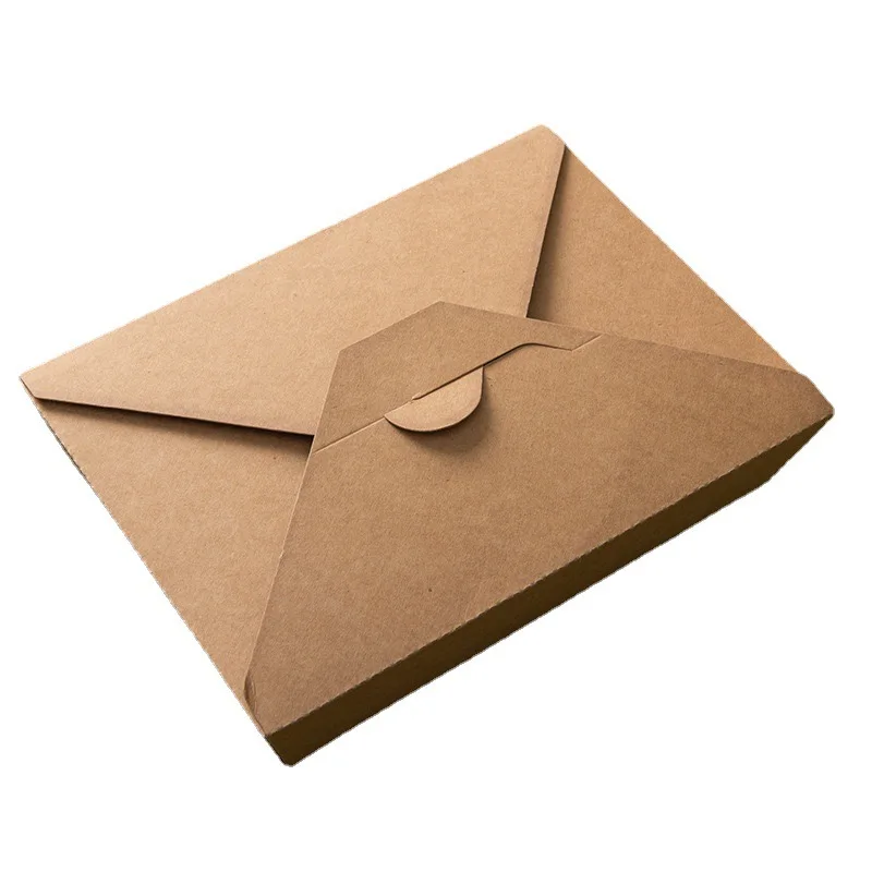 Disposable food grade cardboard hamburger box custom printing packaging paper burger box