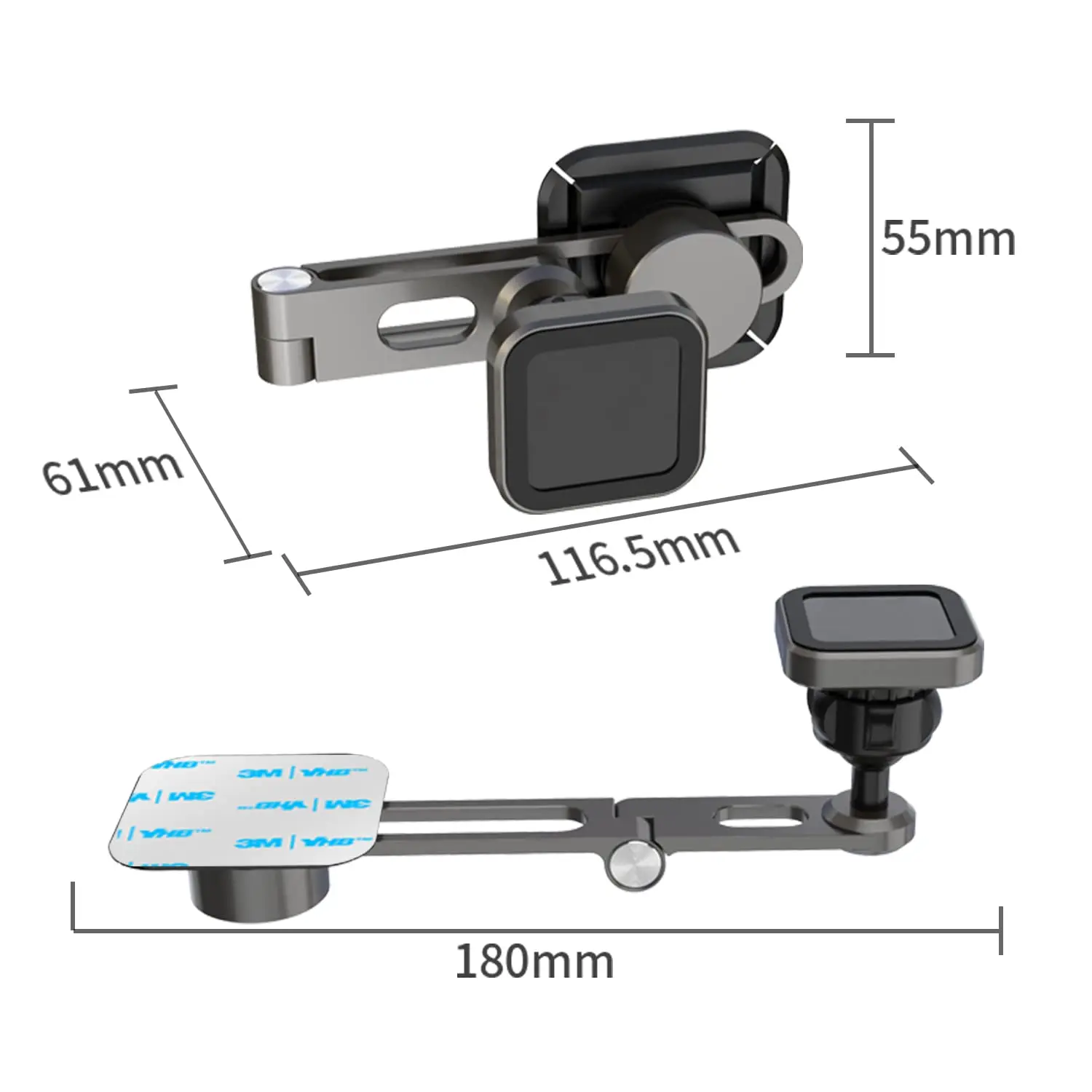 Phone Mount Holder Smartphone Gps Holder Autozubehur Handyhalterung Magnetic Mobile Magnet Car Phone Holder For Car