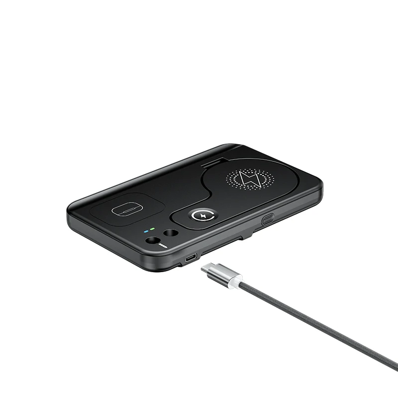 Hot Selling New Products 2024 Wireless Charger Stand 4-in-1 Qi Mobile Phone Fast Charging Station With Alarm Clock For iPhone