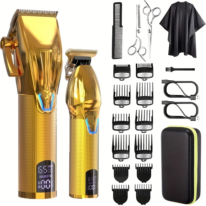 Cordless Hair Cutting-Beard Trimmer Grooming Haircut Kit