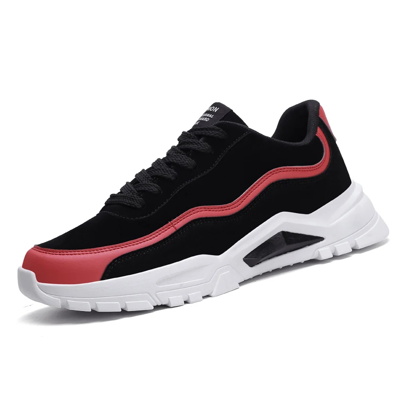 Простые Формальные прочные мужские спортивные кожаные кроссовки, мужская модная повседневная обувь, теннисные туфли для мужчин