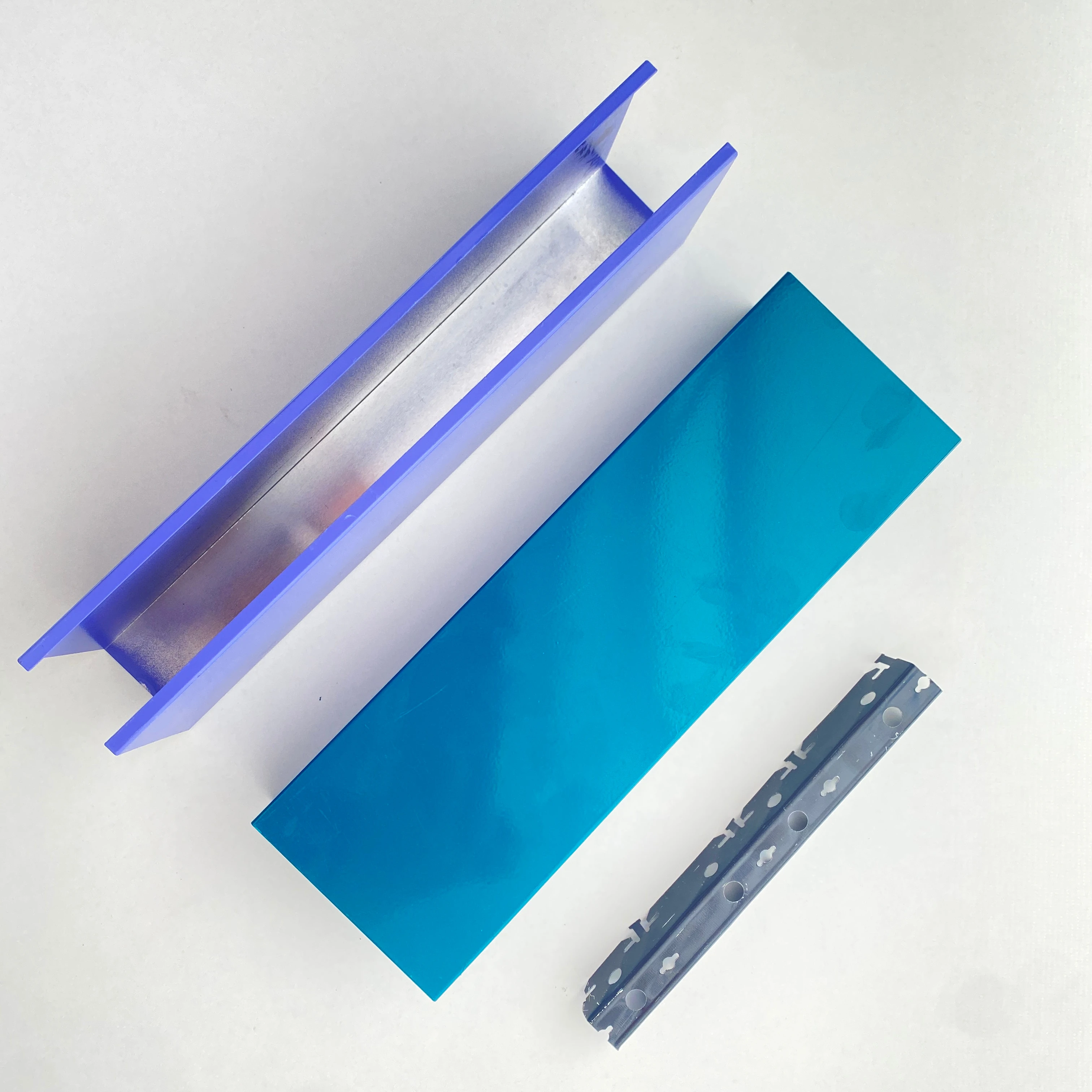 Modern Design Decorative Aluminum Slat Ceiling Aluminium False 3d Hanging Design Spandrel Ceiling Material