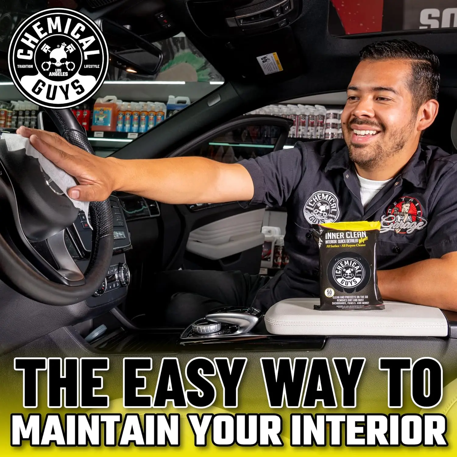 Customizable Interior and exterior dirt grime car cleaning wipes Auto Dashboard Cleaning Car Wash Wet Wipes