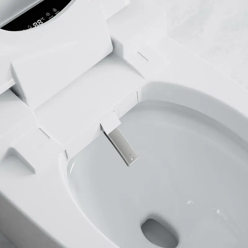 Southeast Asian Market One Piece LED Display Screen Instant Heating Wash Automatic Flushing Intelligent Toilet