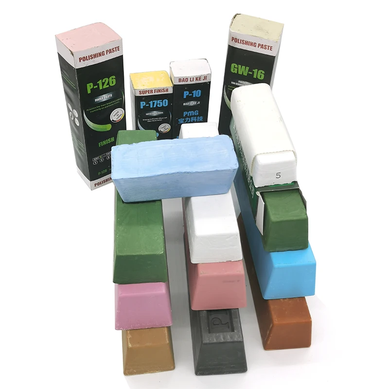 Beige Buffing Compound Solid Polishing Paste Polishing Wax For Acrylic and Coating Surface