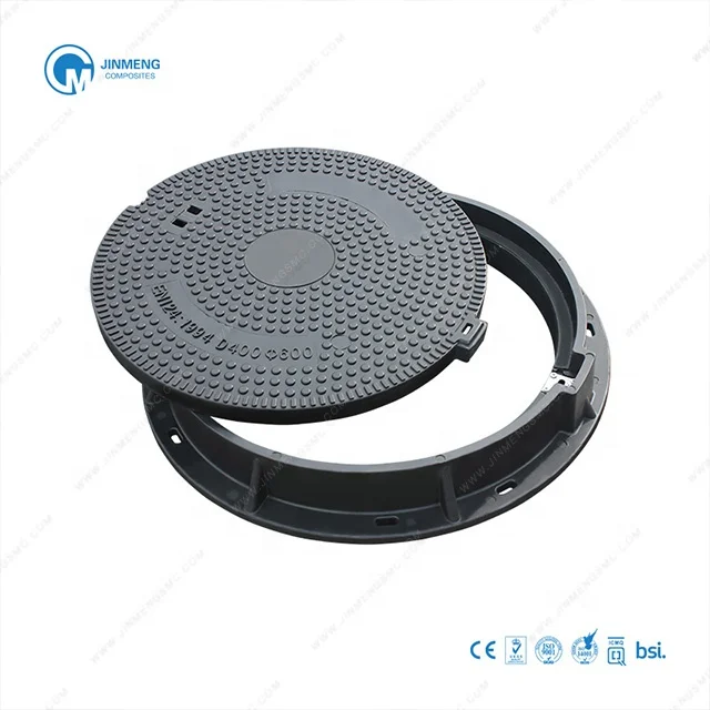 en124 d400 Composite manhole covers Circular Sewer Cover