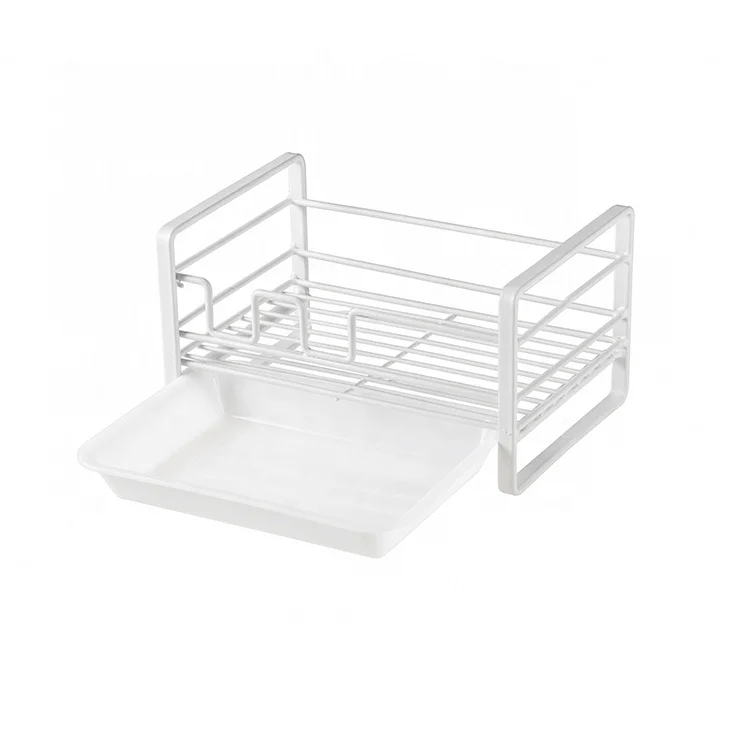 
Best Selling Product Iron Metal Organizer Draining Rack Sponge Holder for Kitchen Sink 