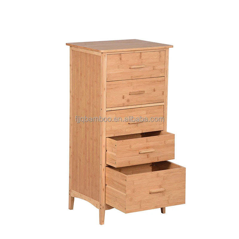 Modern Eco-Friendly Bamboo Multipurpose Cabinet Foldable Spacious Storage Solution for Home Office for Living Room Outdoor Use
