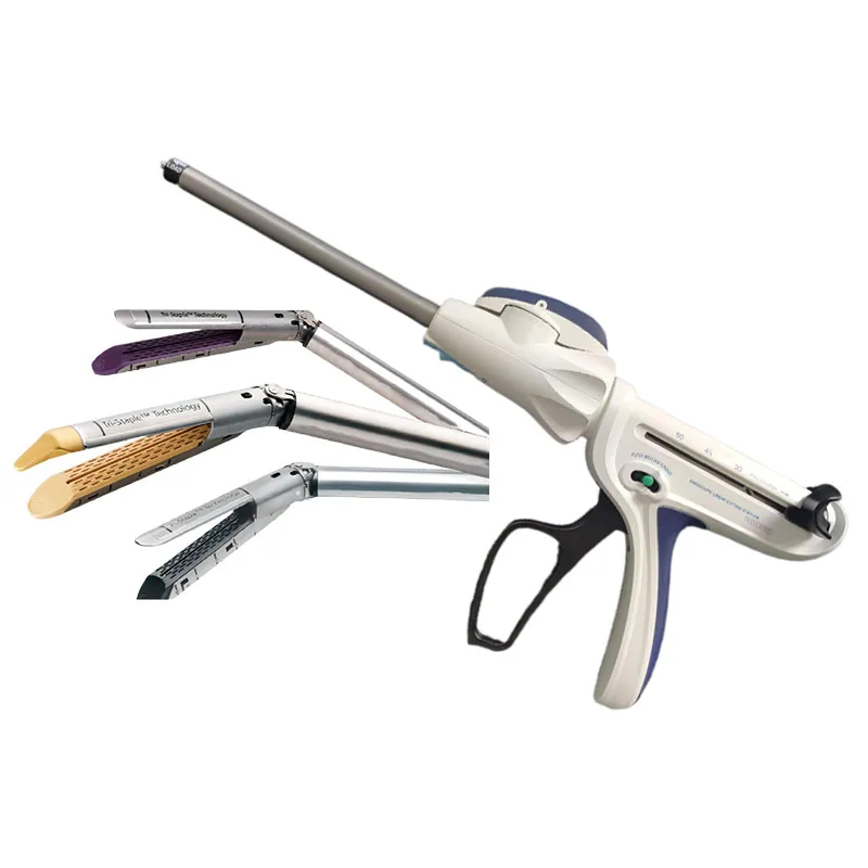 Endoscopic linear cutter stapler