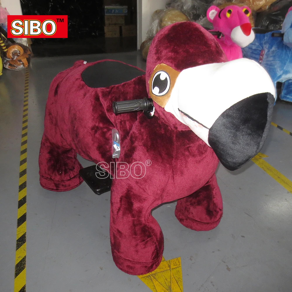 High Quality Kids Horse Riding Plush Riding Animal Ride Toy Car