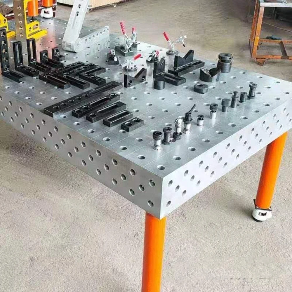 3D Welding Table High Quality D28/D16 Professional and Complete Accessories Famous Brand Adjustable Cast Iron Customized
