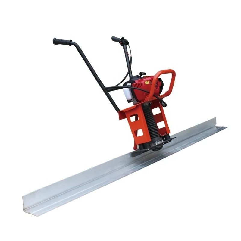 Concrete vibrating ruler concrete vibratory screed ground leveling machine ground soil compactor level machine