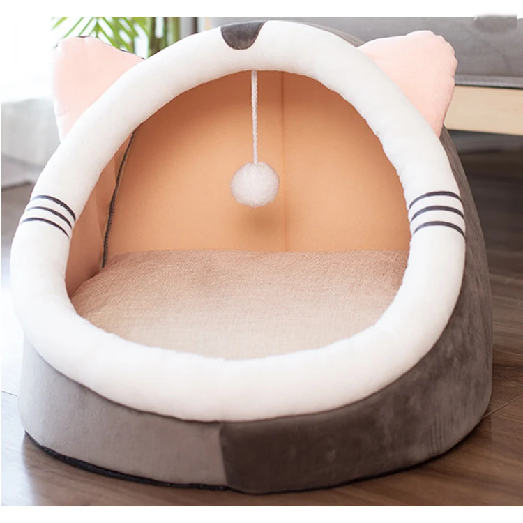 Wholesale High Quality Pet Supplies Pet Cave Bed for Dogs and Cats pet house tent dog Bed nest