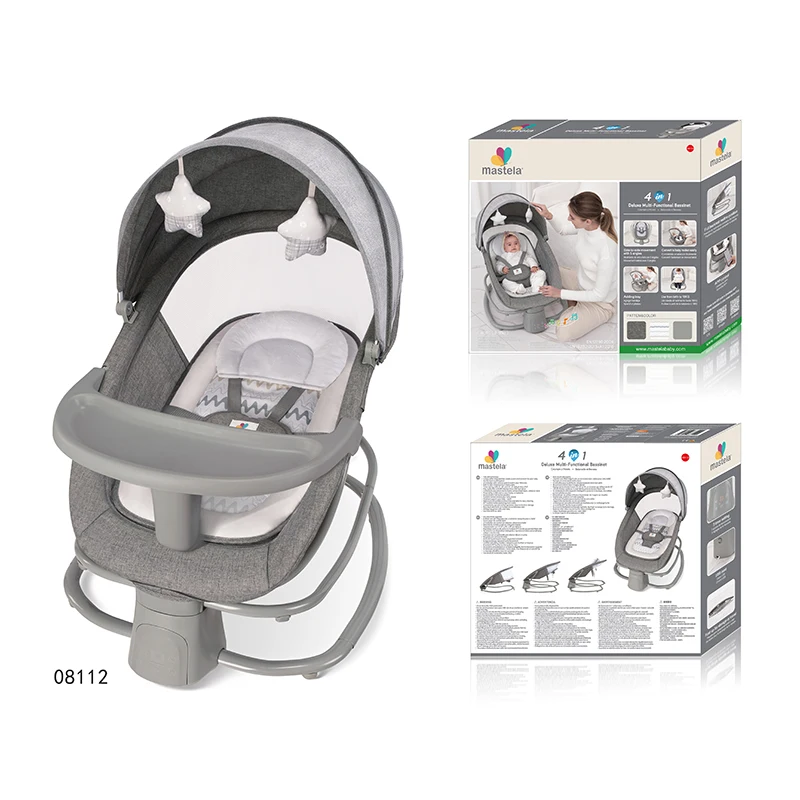 Mastela hot sale baby jumper swing electric baby cradle swing chair with music