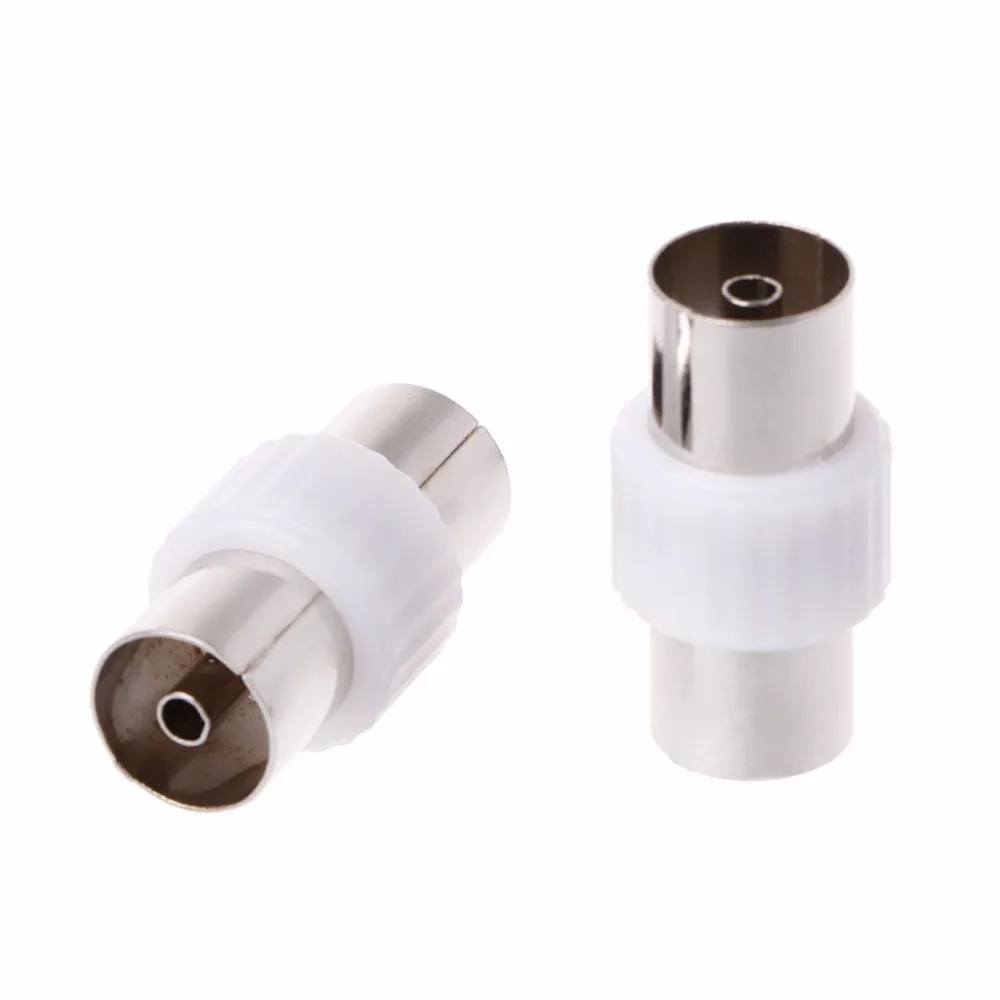 TV Plug jack Male to Male  Female to Female  for Antennas TV RF Coaxial Plugs Adapter Connector