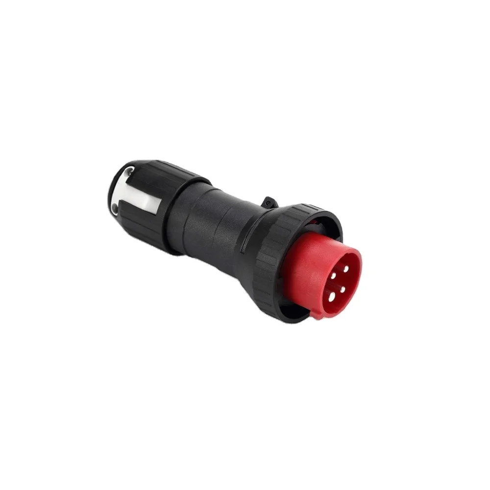 2022 plastic wall coupler mounting 63A 125A explosion proof socket