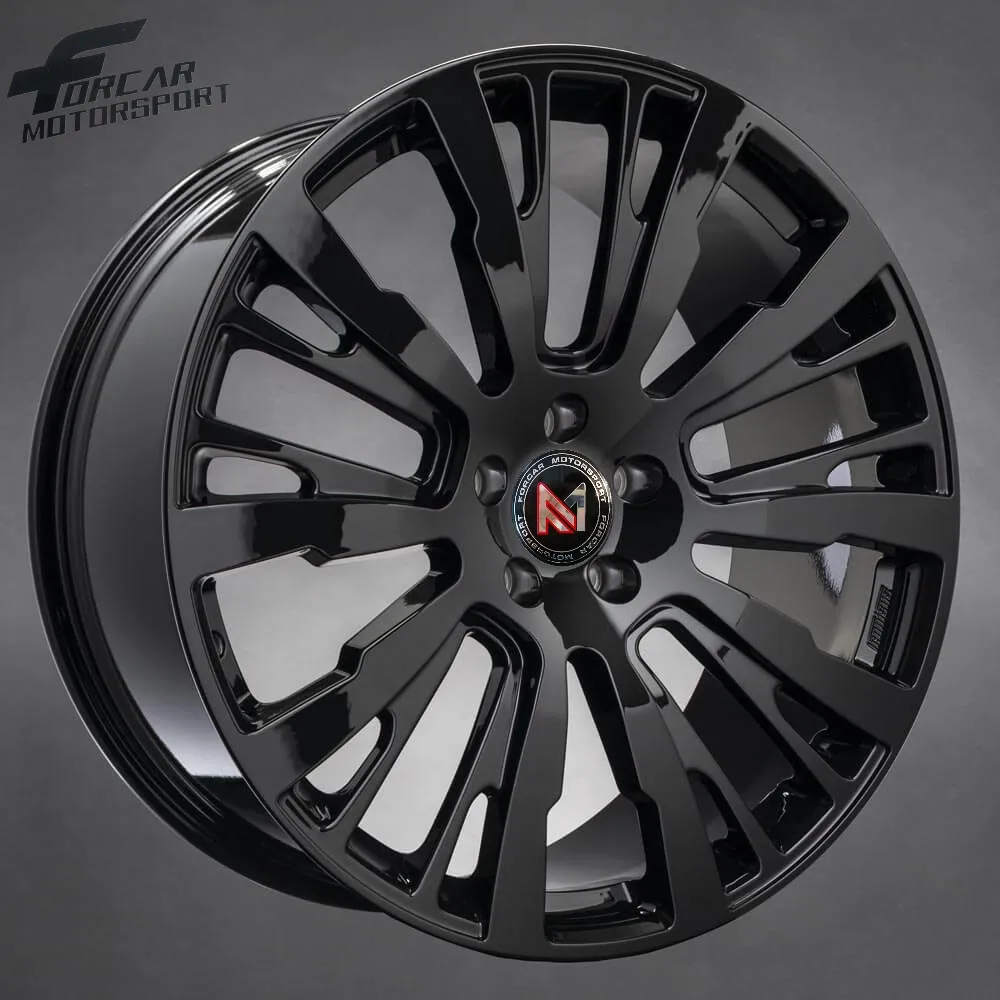 Forcar 17 19 22 Inch Black Concave 5 Holes High Quality Factory Direct Selling Custom Wheels