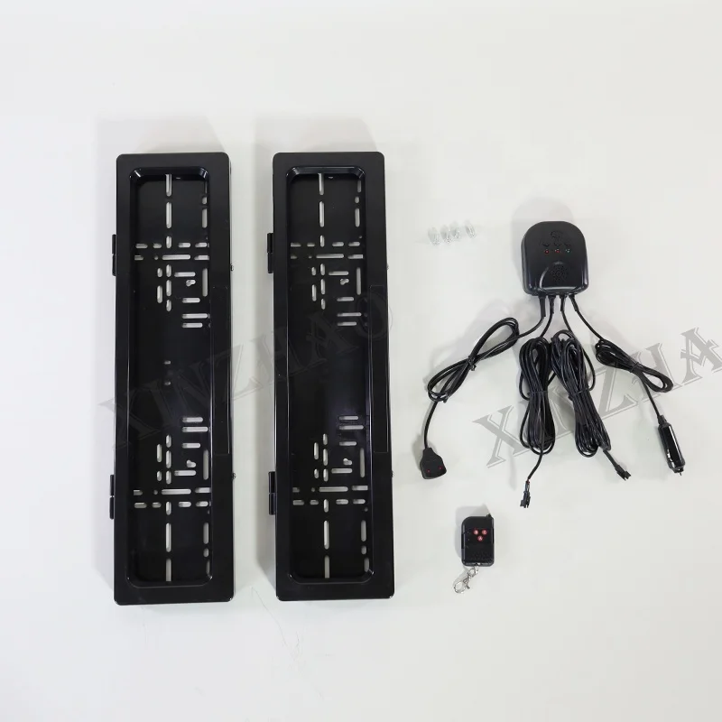 Высококачественные занавески для номерного знака пластиковая Универсальная рамка