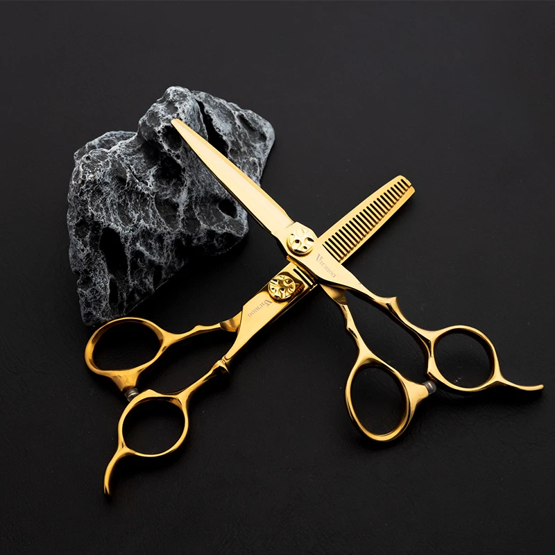 6.0 Inch Barber Shears Scissors Professional Barber Scissors Stainless Steel Scissors