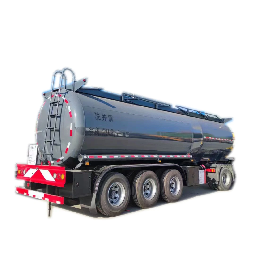 Factory Supply Sells Well 3 Axle 40000liters 45000liters Tanker Truck Trailer 3 Compartments 55000 Liters Fuel Tank Trailer
