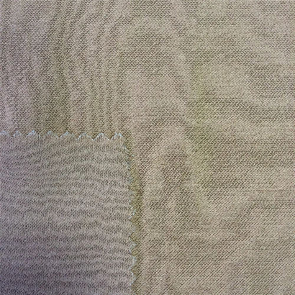 New Low Price 45%Rayon/55%Viscose Fabric 120D*30S/46*24 135GSM Solid Crepe Fabric