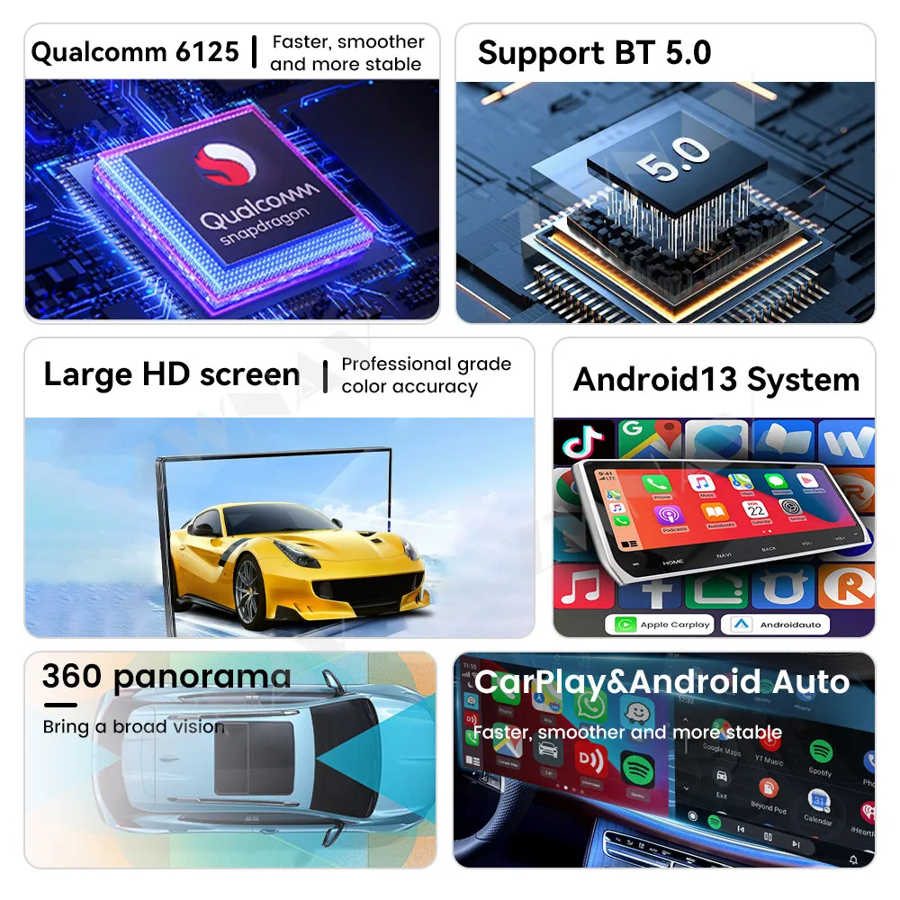 ZWNAV 13 9 дюймов Carplay для Maserati Quattroporte 2004-2012 автомобильное радио GPS-навигатор мультимедийный плеер стерео головное устройство