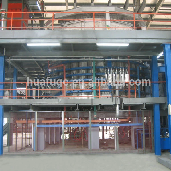 high boron silicate glass melting furnace