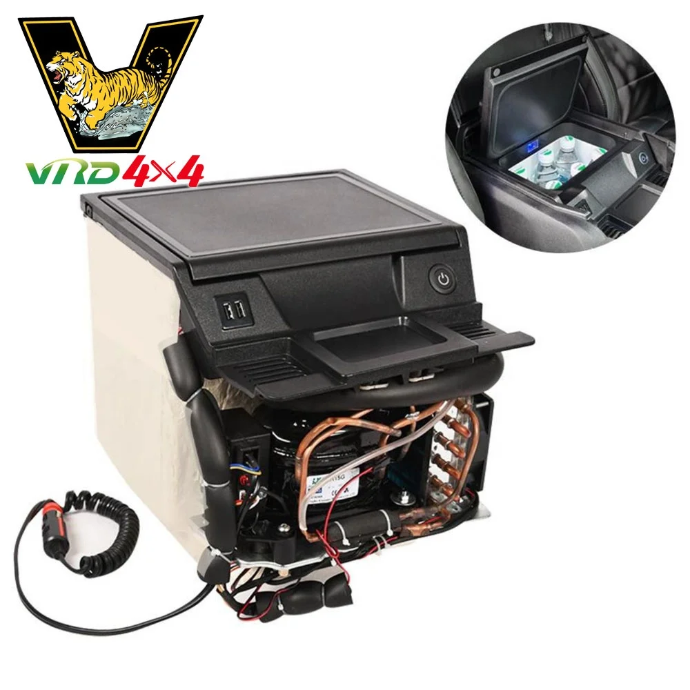 VRD4X4 Mini Cooler Box for 2018+ Ford Expedition 12V 8L Original Style Car Refrigerator Camping Fridge Cooler